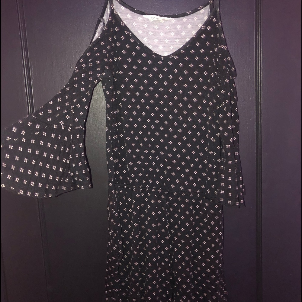Black Off-Shoulder American Eagle Romper